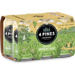 Photo of 4 Pines Aussie Wheat Ale Can Pack