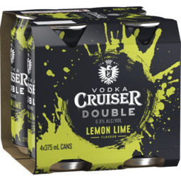 Photo of Vodka Cruiser Double Lemon Lime Can