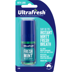 Photo of Ultrafresh Breath Spray Fresh Mint 12ml