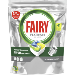 Photo of Fairy Platinum Plus Expert All In One Automatic Dishwasher Tablets 41 Count 
