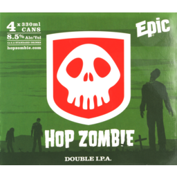 Photo of Epic Hop Zombie Double I.P.A Beer Cans