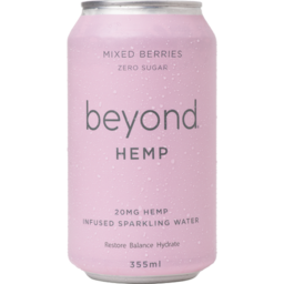 Photo of Beyond Hemp Water Sparkling Berries 355ml