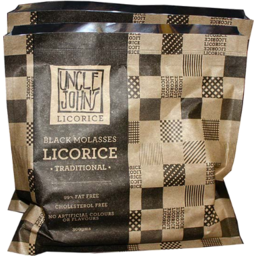 Photo of Uncle John's Traditional Licorice 300g