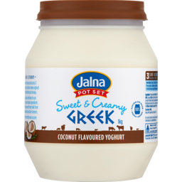 Photo of Jalna Yoghurt Greek Sweet & Creamy Coconut1kg