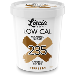 Photo of Liscio Low Calorie Espresso Gelato 500ml