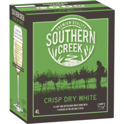 Photo of Southern Creek Crisp Dry White 4l Csk