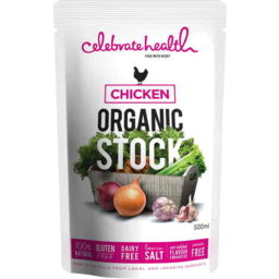 Photo of Celebrate Health Organic Chicken Stock 500gm