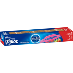 Photo of Ziploc® Storage Bags Large Resealable Food Storage 12 Pack 12.0x1