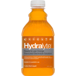 Photo of Hydralyte Orange Effervescent Electrolyte Liquid