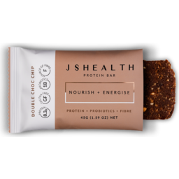 Photo of JS Health - Double Chocolate Chip Protein Bar