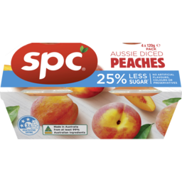 Photo of Spc Peaches Reduced Sugar 4pk
