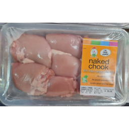 Photo of Naked Chook Free Range Chicken Thigh Family Pack Kg