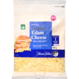 Photo of WW Cheese Grated Edam 550g