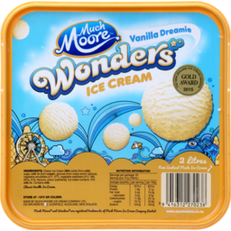 Photo of Much Moore Ice Cream Wonders Vanilla Dream 2L