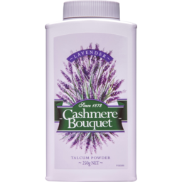 Photo of Cashmere Bouquet Talcum Powder Fresh Lavender Scent 250gm