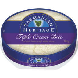Photo of Tasmanian Heritage Triple Cream Brie 125gm