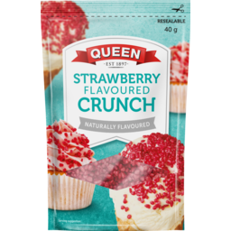 Photo of Queen Strawberry Flavoured Crunch 40g