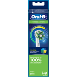 Photo of Oral B Cross Action Toothbrush Head Refill 3 Pack