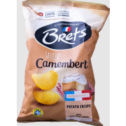 Photo of Brets Chips Camembert 125g