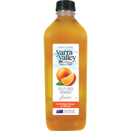 Photo of Yarra Valley Juice Orange Pulp Free 1L