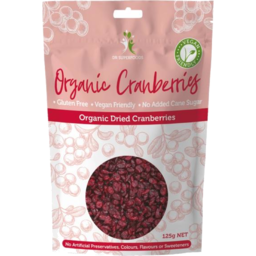 Photo of Dr Superfoods Super Cranberries Dried 125g