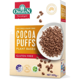 Photo of Orgran Cocoa Puffs 