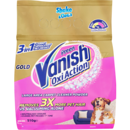 Photo of Vanish Preen Oxi Action Gold Large Area Carpet Cleaner Powder