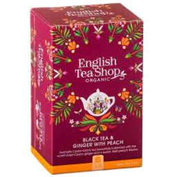 Photo of English Tea Shop Organic Tea Black & Ginger 20's