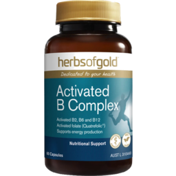Photo of HERBS OF GOLD Activated B Complex 60 Capsules