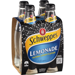 Photo of Soft Drinks, Schweppes Lemonade 4 x 300 ml