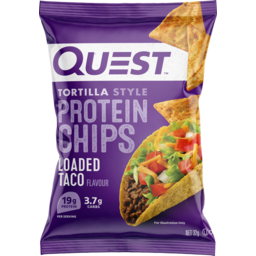 Photo of Quest Loaded Taco Tortilla Style Protein Chips 32g