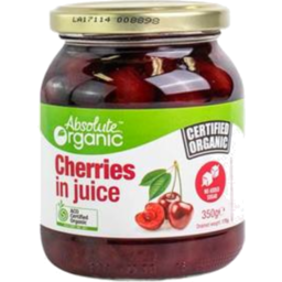 Photo of Absolute Organic Cherries in Juice 350g