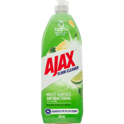 Photo of Ajax Multi Surface Floor Cleaner, , Baking Soda And Citrus, Stone Safe, Removes Grease And Grime