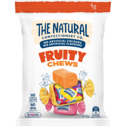 Photo of The Natural Confectionery Co Fruity Chews 220g