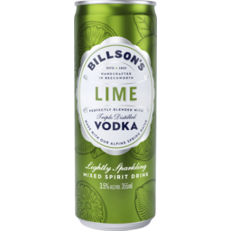 Photo of Billson's Lime Vodka Can