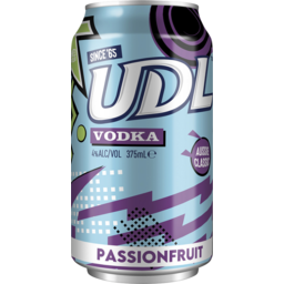 Photo of Udl Vodka Passionfrt 4% 375ml