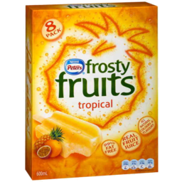 Photo of Nestle Peters Frosty Fruits Tropical 600ml 8pk