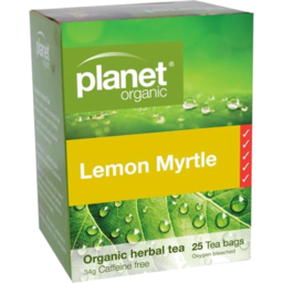 Photo of Tea - Herbal Lemon Myrtle Planet Organic 25pack Tea Bags