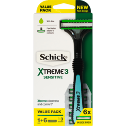 Photo of Schick Xtreme 3 Kit +6 Men Value Pack