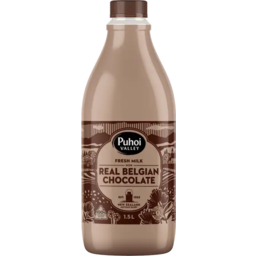 Photo of Puhoi Valley Flavoured Milk Real Belgium Chocolate 1.5L