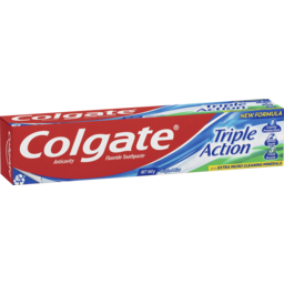 Photo of Colgate Triple Action Cavity Protection Fluoride Toothpaste Original Mint 160g