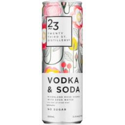 Photo of 23rd St Rose Vodka & Soda