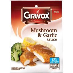 Photo of Gravox® Mushroom & Garlic Sauce Mix 29g 29g