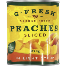 Photo of G-Fresh Sliced Peaches in Syrup