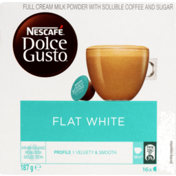 Photo of Nescafe Dolce Gusto Flat White 16 Pack