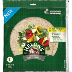 Photo of Helga's Traditional Wholemeal Wrap 508g