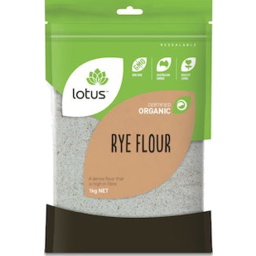 Photo of Lotus Organic Rye Flour 1kg