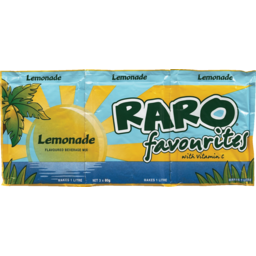 Photo of Raro Sachets Drink Mix Lemonade 3 Pack