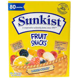 Photo of Sunkist Mixed Fruits 23gm 8pk