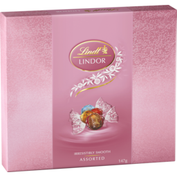 Photo of Lindt Lindor Limited Edition Assorted Gift Box Pink 147g 147g